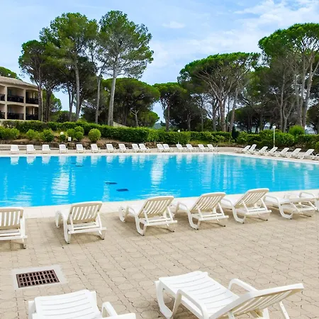 Equipe Avec Piscine Au Golf *